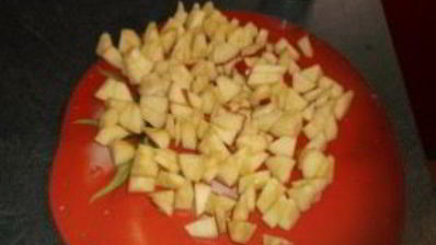 шарлотка на йогурте с яблоками