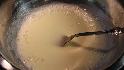 шарлотка с английским ванильным кремом