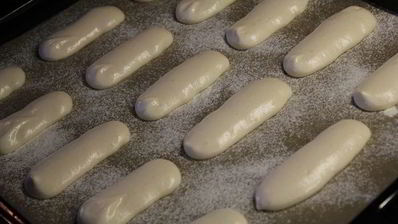 шарлотка с английским ванильным кремом