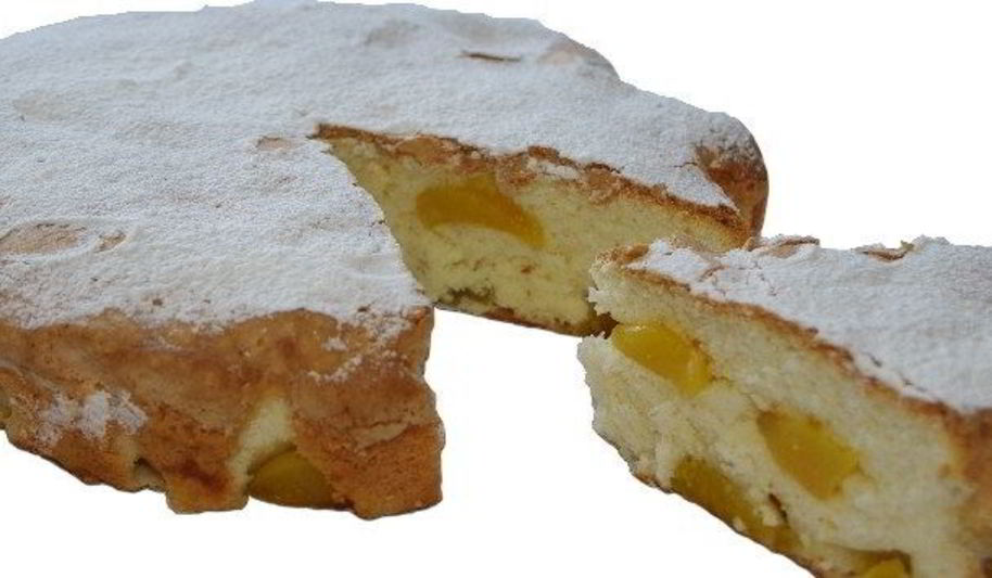 Рецепт шарлотки с апельсинами и яблоками