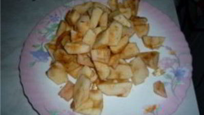 шарлотка с апельсинами и яблоками