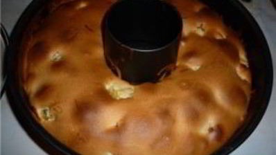 шарлотка с апельсинами и яблоками