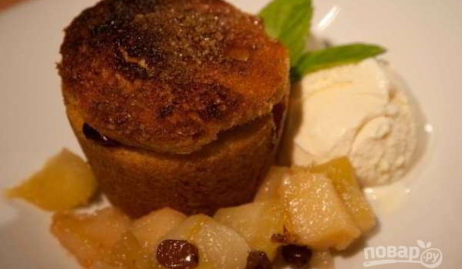 Рецепт шарлотки с грушами