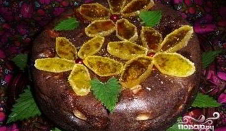 Рецепт шарлотки с какао и яблоками