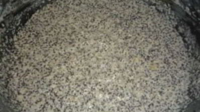 шарлотка с маком и яблоками