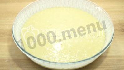 шарлотка с творогом и яблоками