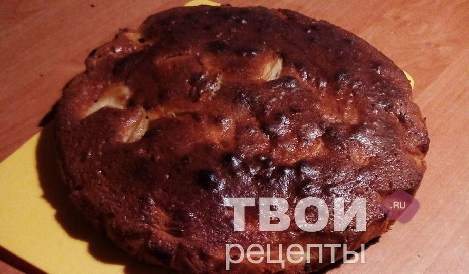 Рецепт шарлотки с яблоками и грушей