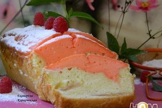 Шарлотка творожная