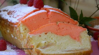 шарлотка творожная