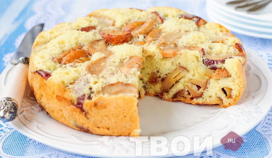 Рецепт шарлотки в мультиварке