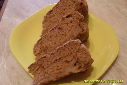 Шоколадная шарлотка