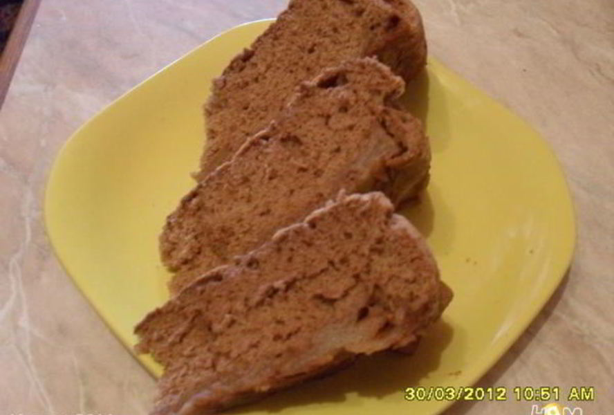 Шоколадная шарлотка