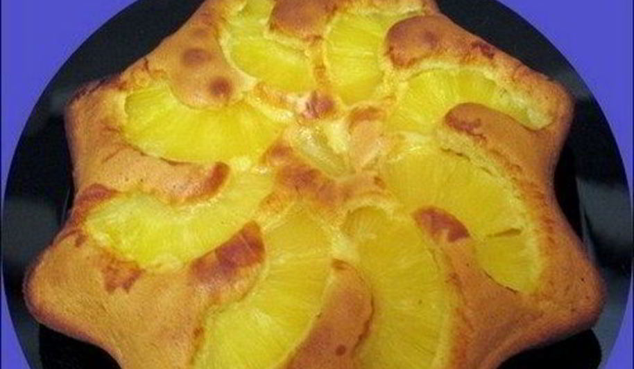 Рецепт сладкой шарлотки с ананасом