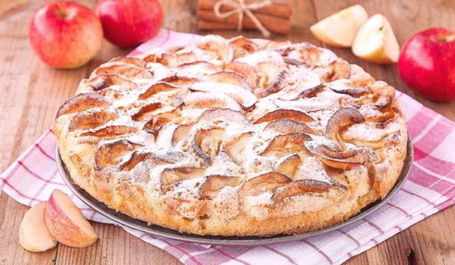 Рецепт сладкой шарлотки