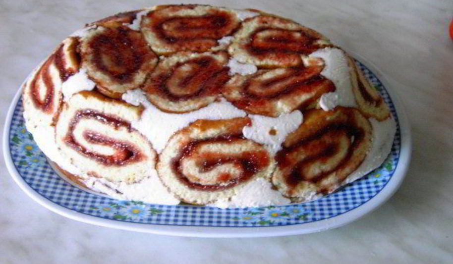 Рецепт творожно-сливочной шарлотка