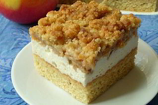 Творожный чизкейк-шарлотка