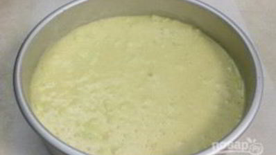 воздушная шарлотка с яблоками