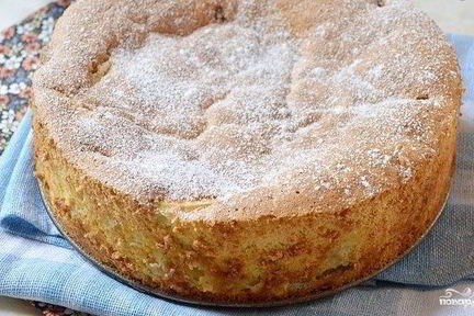 Воздушная шарлотка