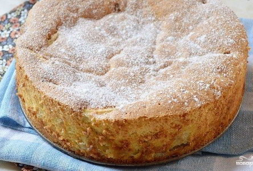 Воздушная шарлотка