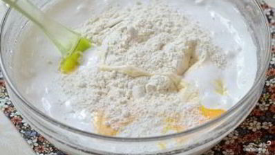 воздушная шарлотка