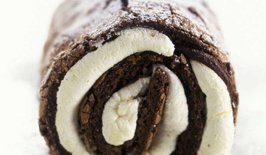 Рецепт шоколадного рулета