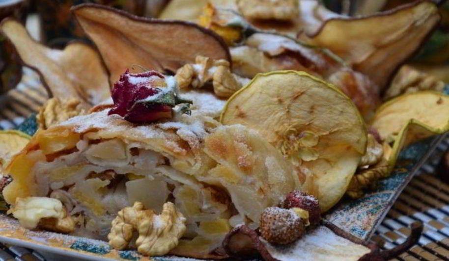 Рецепт фруктового штруделя