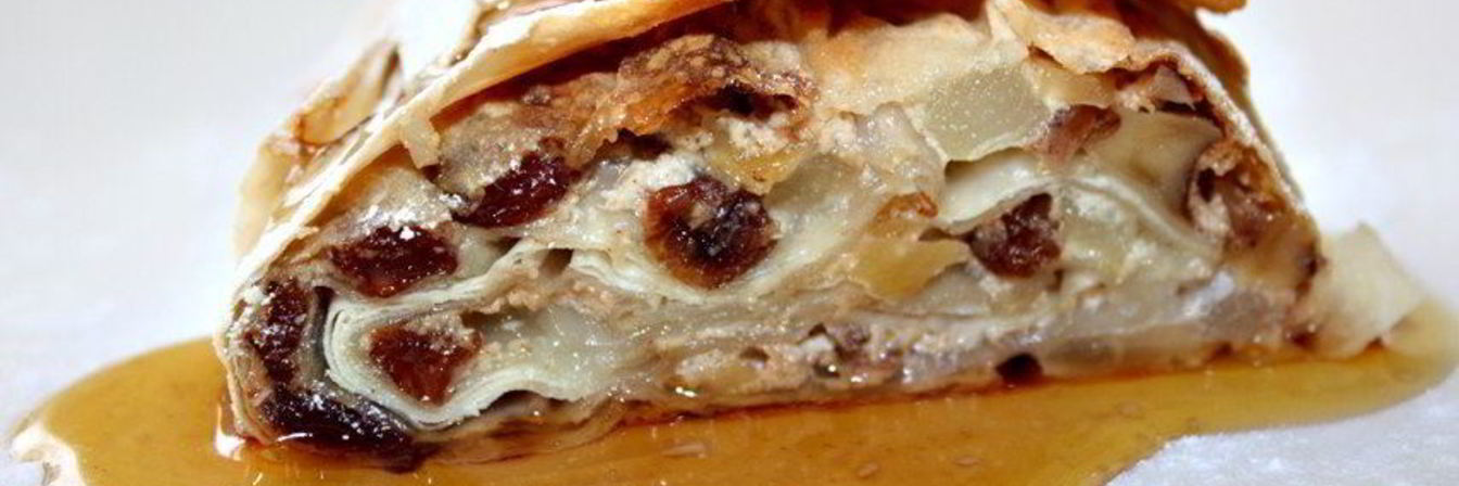 Грушево-творожный штрудель