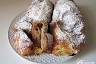 Итальянский яблочный штрудель