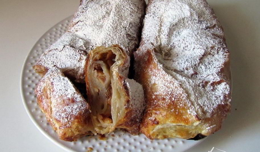 Рецепт итальянского яблочного штруделя