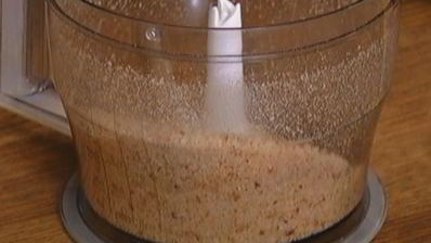 легкий штрудель с вишней и миндалем