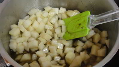 штрудель грушевый с творогом из слоёного теста