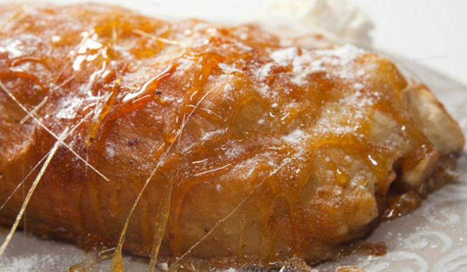 Рецепт штруделя карамельного вихрь