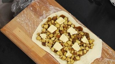 штрудель карамельный вихрь