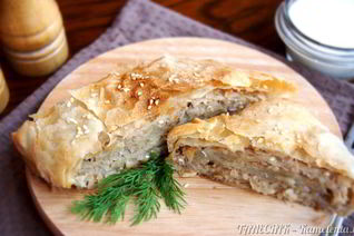 Штрудель с капустой