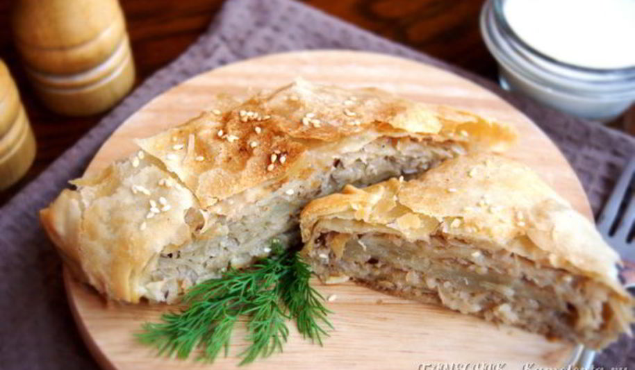 Рецепт штруделя с капустой