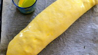 штрудель с мясом