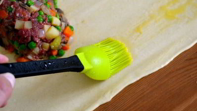 штрудель с мясом