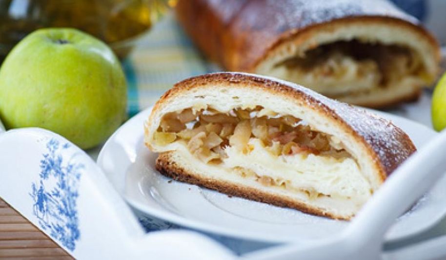 Рецепт штруделя с яблоками