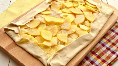 штрудель с японской айвой