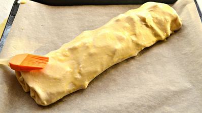 штрудель с японской айвой