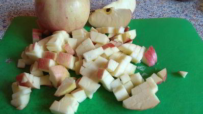 яблочный штрудель из лаваша