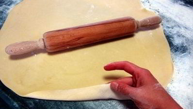 яблочный штрудель с грецкими орехами