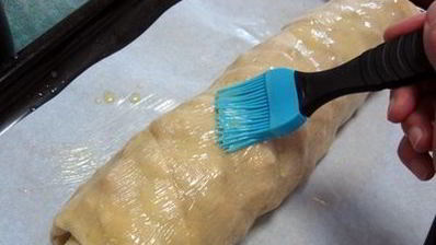 яблочный штрудель с грецкими орехами