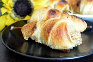 Слойки Груши с франжипаном