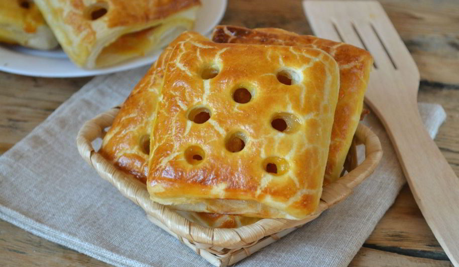 Рецепт слоек из бездрожжевого теста