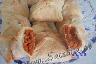 Слойки из слоеного теста С огоньком