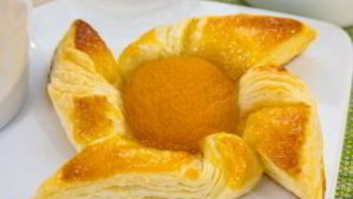 слойки с абрикосами