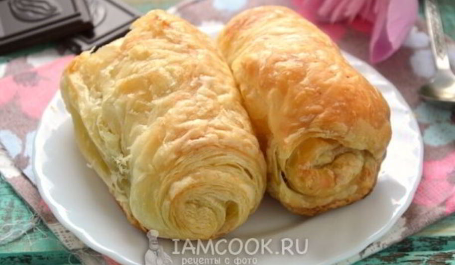 Рецепт слоек с шоколадом проще простого