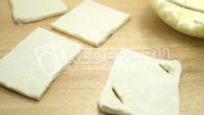 слойки с творогом любимые