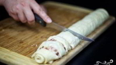 слойки с ветчиной